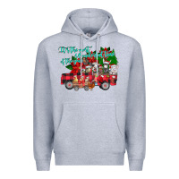 Heather Grey It's the Most Wonderful Of The Premium Hoodie - CowhideDigitalArt