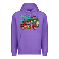 Purple It's the Most Wonderful Of The Premium Hoodie - CowhideDigitalArt