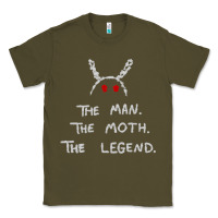 Army Green The Man The Moth The Legend Mothman Classic Tee - longCreatives