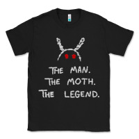 Black The Man The Moth The Legend Mothman Classic Tee - longCreatives