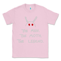 Bubblegum Pink The Man The Moth The Legend Mothman Classic Tee - longCreatives