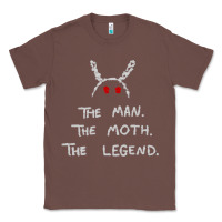 Chestnut The Man The Moth The Legend Mothman Classic Tee - longCreatives
