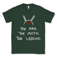 Sports Green The Man The Moth The Legend Mothman Classic Tee - longCreatives