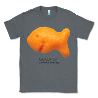 Charcoal Heather Scientific Goldfish Classic Tee - longCreatives