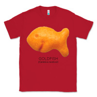 Red Scientific Goldfish Classic Tee - longCreatives