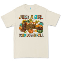 Just A Girl Who Loves Fall Premium Tee | Teevron