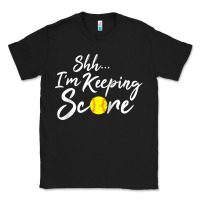 Black Scorekeeper Softball Team Scorebook Keeper Raglan Baseball Classic Tee - longCreatives