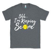 Charcoal Heather Scorekeeper Softball Team Scorebook Keeper Raglan Baseball Classic Tee - longCreatives