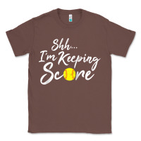 Scorekeeper Softball Team Scorebook Keeper Raglan Baseball Classic Tee | Teevron