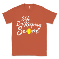Copper Scorekeeper Softball Team Scorebook Keeper Raglan Baseball Classic Tee - longCreatives