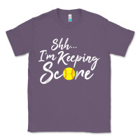 Lavender Scorekeeper Softball Team Scorebook Keeper Raglan Baseball Classic Tee - longCreatives