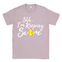 Lilac Scorekeeper Softball Team Scorebook Keeper Raglan Baseball Classic Tee - longCreatives