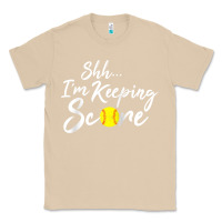 Mushroom Scorekeeper Softball Team Scorebook Keeper Raglan Baseball Classic Tee - longCreatives