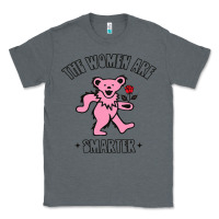 Charcoal Heather The Women Are Dancing Bear Smarter Classic Tee - longCreatives