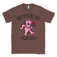 Chestnut The Women Are Dancing Bear Smarter Classic Tee - longCreatives