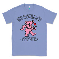 Colony Blue The Women Are Dancing Bear Smarter Classic Tee - longCreatives