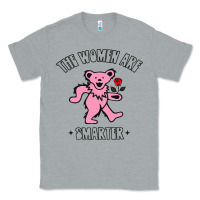 Heather Grey The Women Are Dancing Bear Smarter Classic Tee - longCreatives