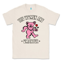 Natural The Women Are Dancing Bear Smarter Classic Tee - longCreatives