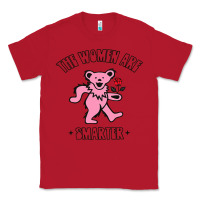 Red The Women Are Dancing Bear Smarter Classic Tee - longCreatives