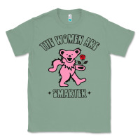 Sage The Women Are Dancing Bear Smarter Classic Tee - longCreatives