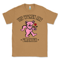 Toasted Coconut The Women Are Dancing Bear Smarter Classic Tee - longCreatives