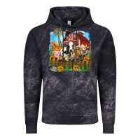 Cloud Black farm life olivia Vintage Hoodie - OliviaCreatesArt