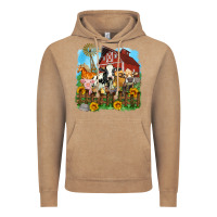 Vintage Coffee farm life olivia Vintage Hoodie - OliviaCreatesArt