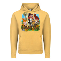 Vintage Mustard farm life olivia Vintage Hoodie - OliviaCreatesArt