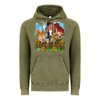 Vintage Olive farm life olivia Vintage Hoodie - OliviaCreatesArt