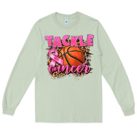 Matcha Tackle Cancer Basketball Long Sleeve Tee - FaDigitalArtStudio
