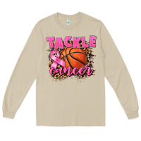 Mushroom Tackle Cancer Basketball Long Sleeve Tee - FaDigitalArtStudio