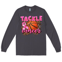 Smoke Tackle Cancer Basketball Long Sleeve Tee - FaDigitalArtStudio