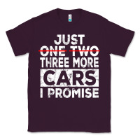 Plum Just One More Car I Promise Mechanic Gift Car Lover Garage Classic Tee - longCreatives