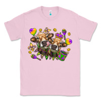 Bubblegum Pink Mardi Gras Heifers Classic Tee - HowdyJamesFarm