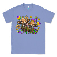Colony Blue Mardi Gras Heifers Classic Tee - HowdyJamesFarm