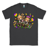 Smoke Mardi Gras Heifers Classic Tee - HowdyJamesFarm