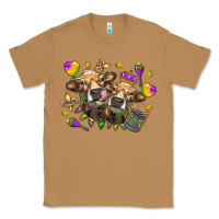 Toasted Coconut Mardi Gras Heifers Classic Tee - HowdyJamesFarm