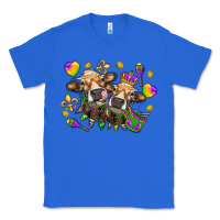 True Royal Mardi Gras Heifers Classic Tee - HowdyJamesFarm