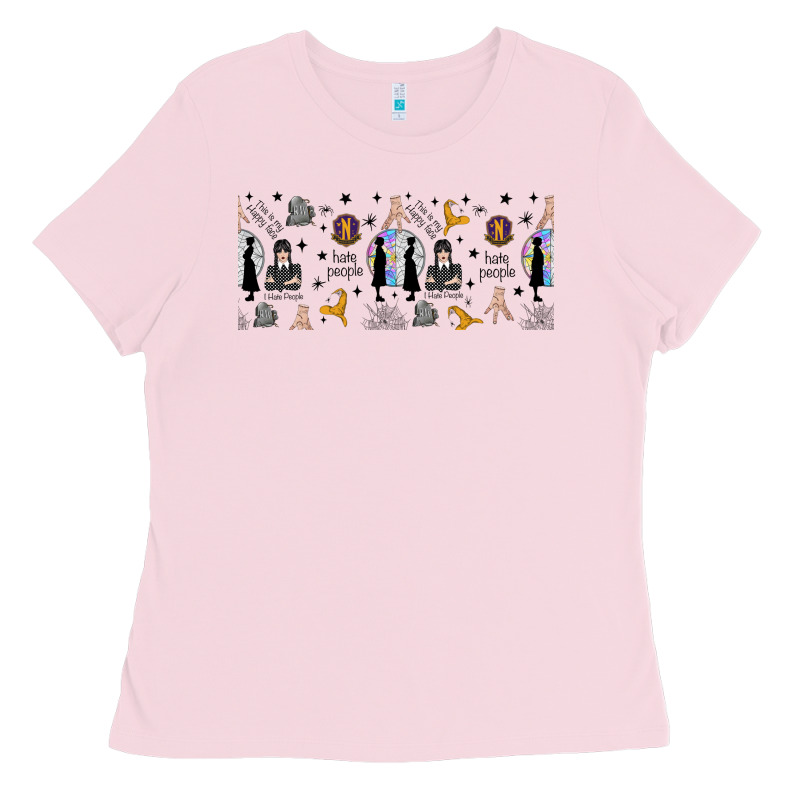 Gothic Girl And Colorful Girl Ladies Tee by TumblerDesignByShophia | Teevron