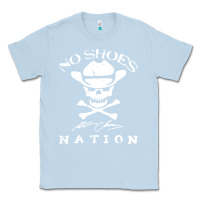 Dusty Blue kenny chesney, no shoes nation vintage Classic Tee - longCreatives