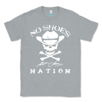 Heather Grey kenny chesney, no shoes nation vintage Classic Tee - longCreatives
