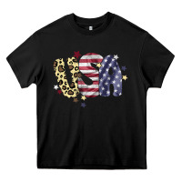 Black Usa America Heavy Core Tee - Bettercallsaul