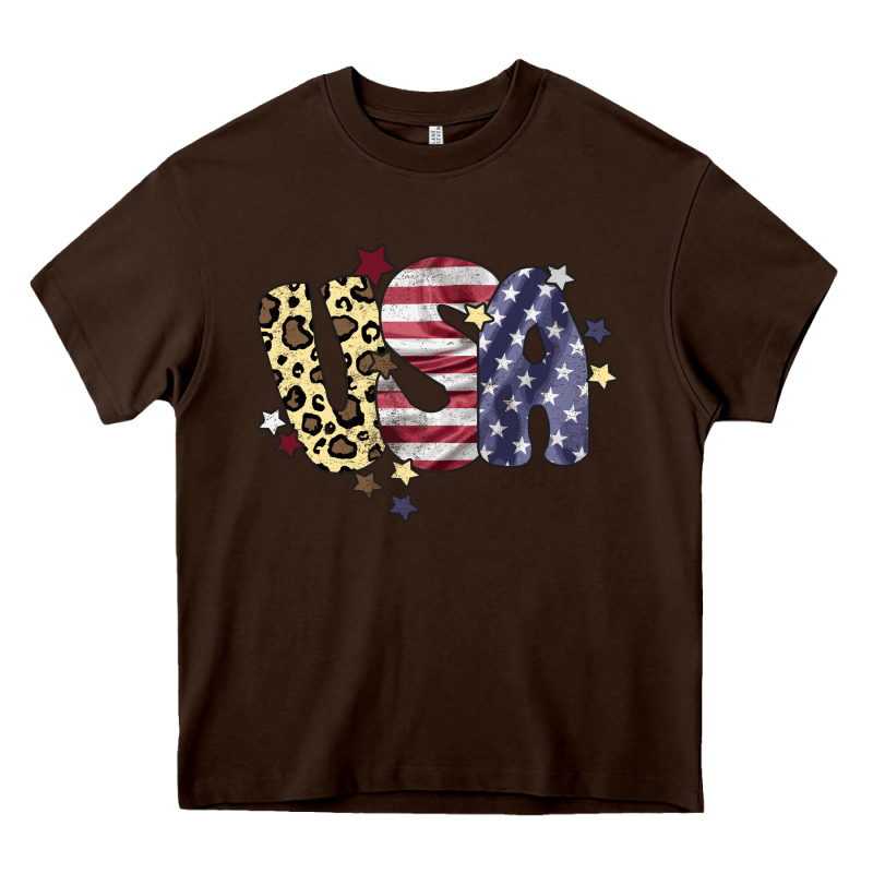 Usa America Heavy Core Tee by Bettercallsaul | Teevron
