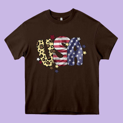 Usa America Heavy Core Tee Designed By Bettercallsaul