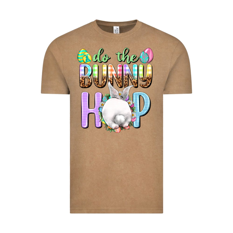 Do The Bunny Hop Easter Day Vintage Tee by HowdyJamesFarm | Teevron