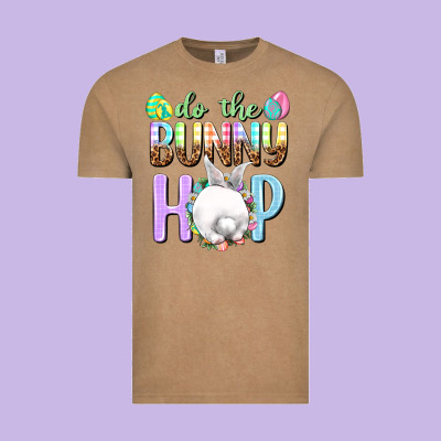 Do The Bunny Hop Easter Day Vintage Tee Designed By Howdyjamesfarm