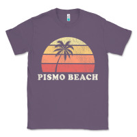 Lavender Pismo Beach CA Vintage 70s Retro Throwback Design Classic Tee - longCreatives