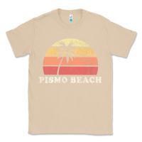 Mushroom Pismo Beach CA Vintage 70s Retro Throwback Design Classic Tee - longCreatives