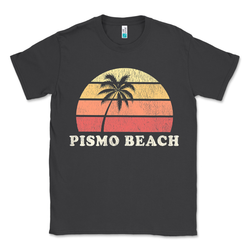 Pismo Beach Ca Vintage 70s Retro Throwback Design Classic Tee by longCreatives | Teevron