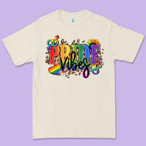Pride Vibes Premium Tee Designed By Nancycooperartshop